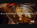 ３０代ぶらキャン♪ 　キャンプでワカサギのてんぷらが食べたい！　後編