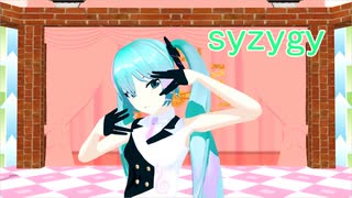 [MMD] syzygy [無名式初音ミク] [オリカメ]