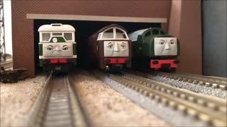 Busy theme with mainland diesels