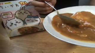 ちいかわカレー食べてみた。