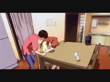 【syamu_mad】ヘズマと碇順平の精神世界シーン