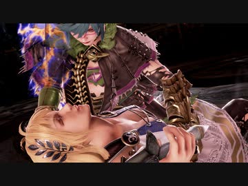 [SC6 ryona]女性キャラにティラの吸血?KO集