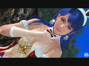 【DoaXvv/ロベリア】女の子座り・くねくね/イチジク+ロシアンブルー/ハニー・クロック 091403