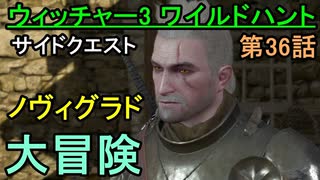 【ウィッチャー3 ワイルドハント】ノヴィグラドで人助け!!「サイドクエスト」【お奉行】第36話