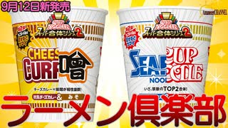 【カップヌードル スーパー合体】今話題の2022年9月12日新発売日清食品株式会社のカップヌードル&シーフードヌードルと欧風チーズカレー&味噌を食べました。【日清食品株式会社】