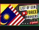 List Of ECN Forex Brokers In Malaysia - ECN Trading