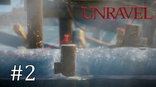 毛糸の妖精、波にさらわれる【Unravel】#2