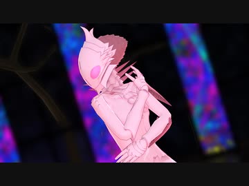 【MMD】融合個体つむぎ（紅紐式）テスト【ユーザーモデル】