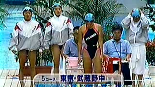 全国中学校水泳競技大会　①