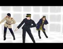 【金カムMMD】レーザービーム【宇佐美時重　二階堂兄弟　鯉登音之進　杉元佐一　花沢勇作　尾形百之助】