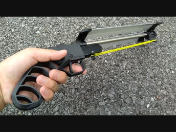 ショットガン型ゴム銃を作ってみた