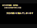 紅子の宇宙船 －音声版－ 2022年09月15日