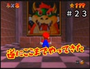 【スーパーマリオ６４】クッパに引導を渡す日も近い【実況】 Part23