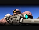 支援機乗りのバトオペ2 125戦目 ザクⅠ・スナイパーLV4 ライフル装備 補給基地