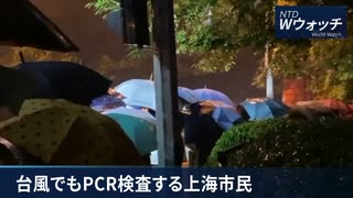 台風でもPCR検査 ／  WHO「流行の終息が見えてきた」／ 中露首脳会談 ／ 台湾政策法案を可決