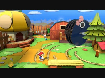 「ペーパーマリオカラースプラッシュ」をプレイpart17