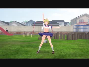 【紳士用MMD】GUMIちゃんが涼しい衣装でJUMP UPを踊ってみた
