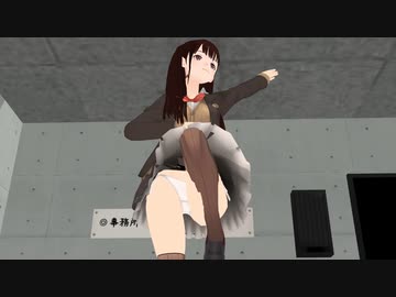 【MMD】姉ヶ崎寧々さんが鈴熊学園制服でUTAU事務所１階机の上でMAMAMOO-HIPを踊る
