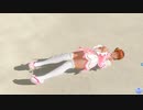 【DoaXvv/かすみ】仰向け・モジモジ/パピー+黒いセーラー服/桃舞桜舞 092100