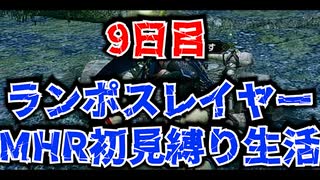 【実況プレイ】ランポスレイヤーMHR初見縛り生活9日目【NMR539】