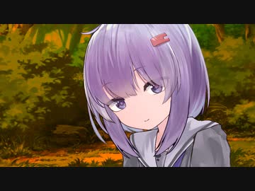 男の子のおしっこを手伝ってくれる結月ゆかり(雫)