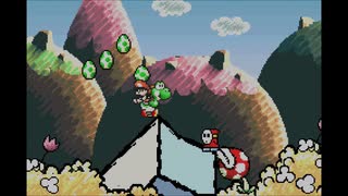 スーパーマリオアドバンス３　２０周年記念プレイ　１－１