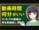動画の長さって何分がベスト？再生数など調べてみました