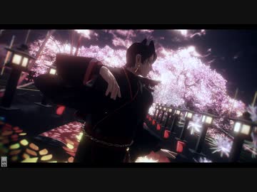 【金カムＭＭＤ】桃源恋歌【鯉登/カメラモーション＆目線まばたき表情配布あり】