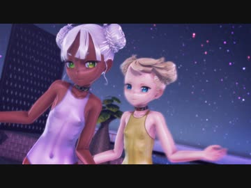 【MMD】GLIDE【ニコニ立体ちゃん　改変】【紳士向け】