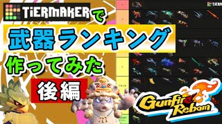 【Gunfire Reborn】酔った勢いで武器のティアランキングを作ってみた(後半)