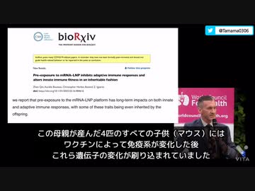 遺伝子の変化が子孫にまで引き継がれている