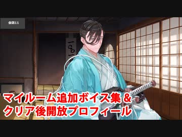 Fate/Grand Order 山南敬助 追加マイルームボイス集＆クリア後開放プロフィール集（9/21追加分）