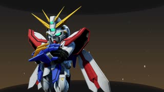 SDガンダム バトルアライアンス LV86ゴッドガンダム　EXミッション3僚機なし