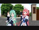 【MMD／艦これ】 江風と山風でアニサマ2022　Sparkle