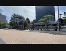 仙台市有名スポット　勾当台公園市民広場の様子　仙台市役所方面　2022　0918
