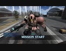 支援機乗りのバトオペ2 127戦目 ザクⅠ・スナイパーLV4(ライフル装備) 港湾注水