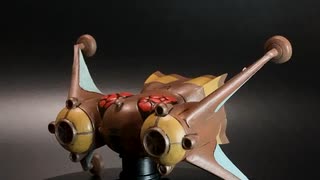 【伝説巨神イデオン】「戦術機動メカ アブゾノール」のプラモデルを30秒で作る！