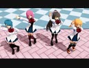 [MMD]アサルトリリィ 相澤一葉・飯島恋花・初鹿野瑤・芹沢千香瑠 ハイファイレイヴァー｛着衣有り｝