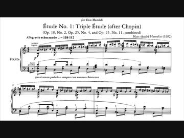 Etude hamelin piano 楽譜 アムラン 練習曲 アムラン: 短調による12の練習曲 第1番～第6番(作曲者による演奏