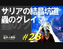 サリアの結晶坑道でヤバめの敵と戯れたり大丈夫じゃない状態になったりします【初見】エルデンリング実況／盗賊王物語【オフライン】#28