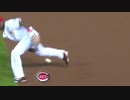 【MLB】メジャーの華麗なる股下キャッチ＆トス