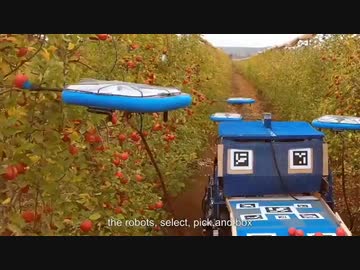 農業用収穫ドローン