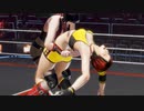 【DOA6 ryona】ミラ ryona vs 女天狗(デラックスコス)