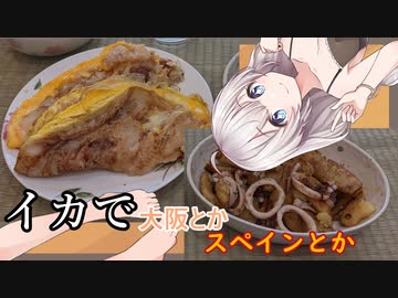 紲星あかりの一人メシ【いかで大阪とスペイン】
