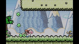 スーパーマリオアドバンス３　２０周年記念プレイ　２－２