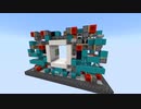 【Minecraft JE】 0.3秒で開く！！ 高速 4×4 ピストンドア