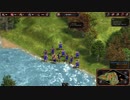 AgeOfEmpires AOE実況プレイ 大和_日出ずる国3-2(捕捉)