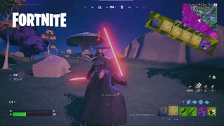 【実況】ライトセーバーでベイダー卿をボコボコにしたい【Fornite】