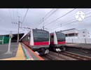 京葉線E233系で市川塩浜駅へ