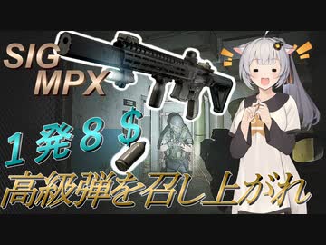 【EFT/ボイスロイド】#57　SIG MPX！　１発８＄の高級弾を召し上がれ！【タルコフ/紲星あかり】